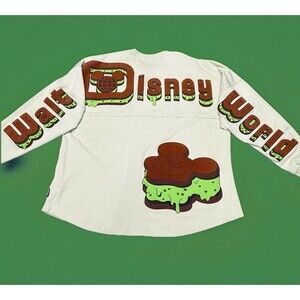 WDW Disney World Mickey Ice Cream Sandwich Mint Green Spirit Jersey Size 2XL